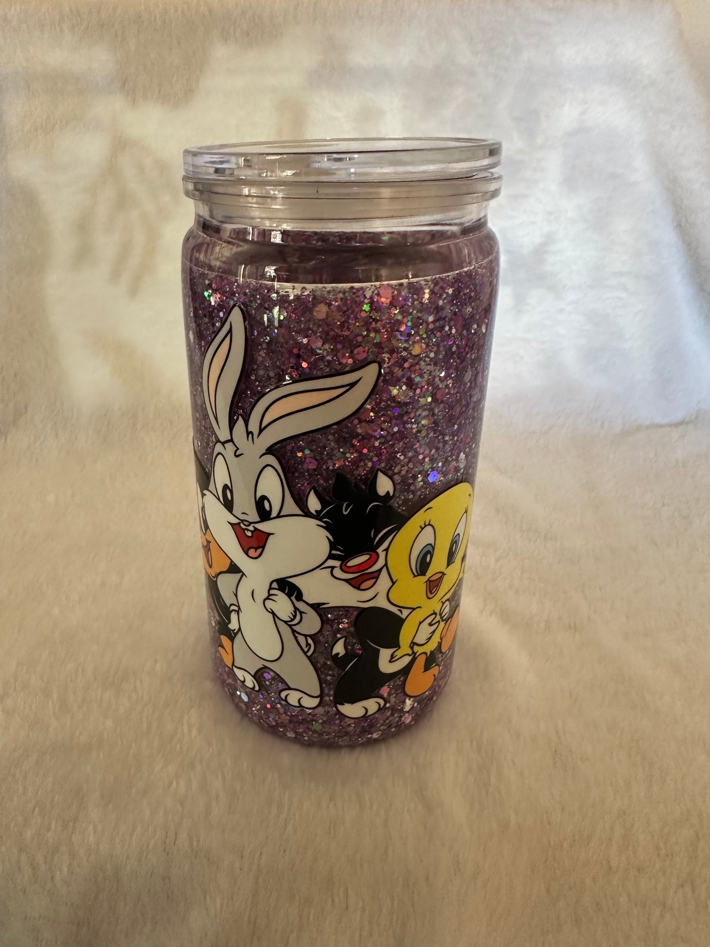 Custom 16oz Snow-globe Tumbler
