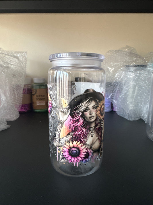 16oz Acrylic Tumbler NON SNOW-GLOBE